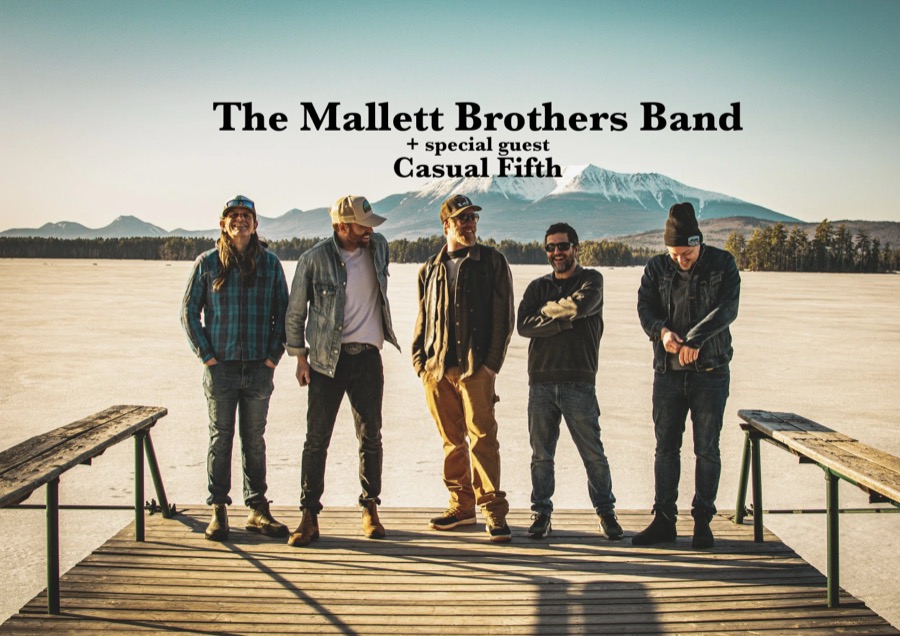 Promo image for The Mallett Brothers Band + CASUAL FIFTH